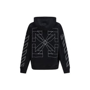 Off-White Black Cotton Sweatshirt