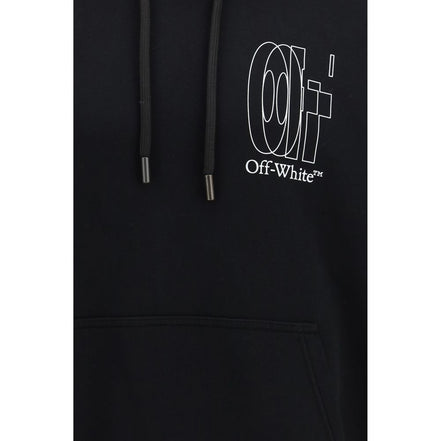 Off-White Black Cotton Sweatshirt