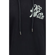Off-White Black Cotton Sweatshirt