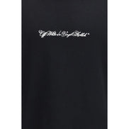 Off-White Black Cotton Sweatshirt