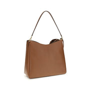 Sac bandoulière Balenciaga en cuir de veau beige Bos Taurus