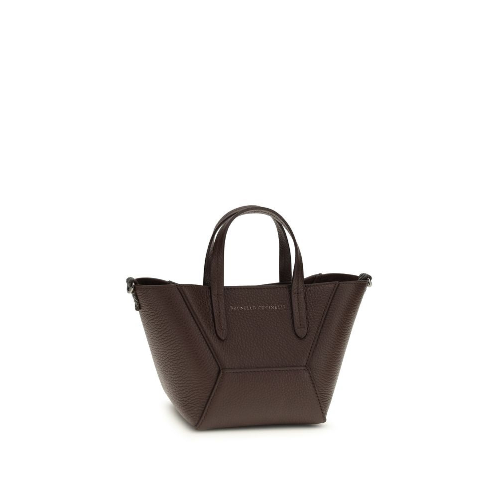 Brunello Cucinelli Bordeaux Shoulder Bag