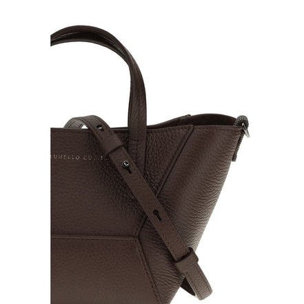 Brunello Cucinelli Bordeaux Shoulder Bag