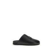 Mules Givenchy in pelle di vitello nera Bos Taurus