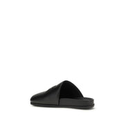 Mules Givenchy in pelle di vitello nera Bos Taurus