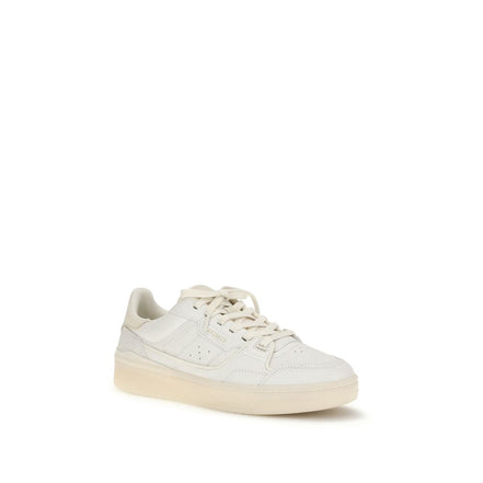 Axel Arigato White Leather Low Top Sneakers