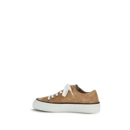 Brunello Cucinelli Beige Low Top Sneakers
