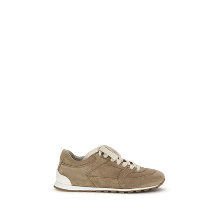 Brunello Cucinelli Beige Low Top Sneakers