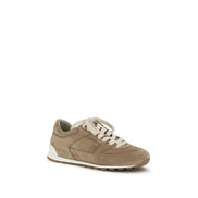 Brunello Cucinelli Beige Low Top Sneakers