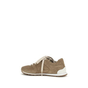 Brunello Cucinelli Beige Low Top Sneakers