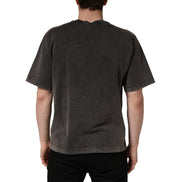 Dolce & Gabbana Grey Logo Embellished Crew Neck T-Shirt