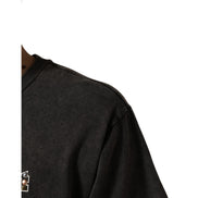 Dolce & Gabbana Grey Logo Embellished Crew Neck T-Shirt