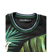 T-shirt girocollo da uomo in cotone Dolce & Gabbana con stampa 