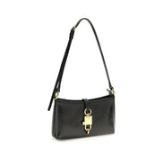 Sac à bandoulière Dolce & Gabbana en cuir de veau noir Bos Taurus