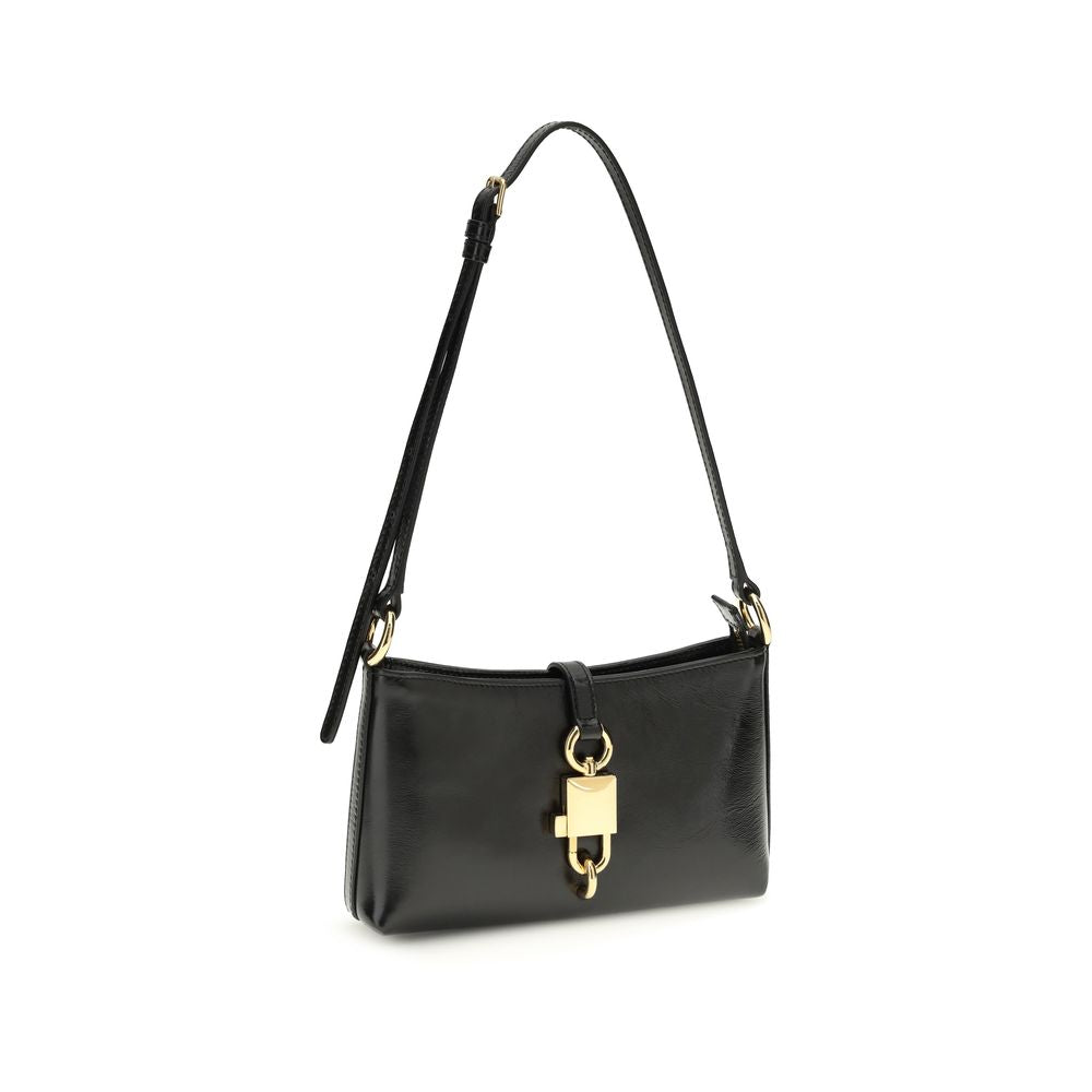 Sac à bandoulière Dolce & Gabbana en cuir de veau noir Bos Taurus