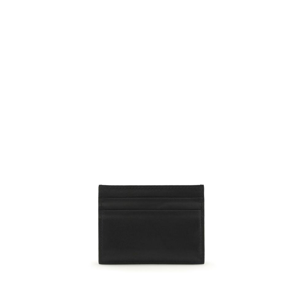 Portafoglio Dolce & Gabbana in pelle di vitello nera