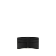 Portefeuille Dolce & Gabbana en cuir de veau noir Bos Taurus