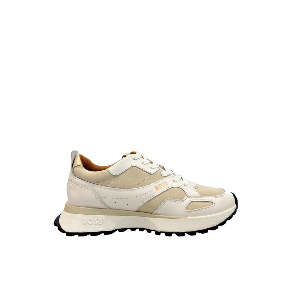 Hugo Boss White Leather Sneakers