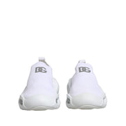 Scarpe da ginnastica basse stringate Dolce & Gabbana bianche modello Wave