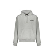 Sweat à capuche Balmain en coton gris
