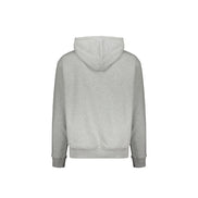 Sweat à capuche Balmain en coton gris