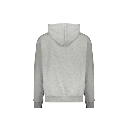 Sweat à capuche Balmain en coton gris