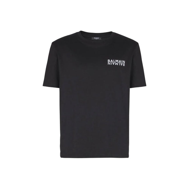 T-shirt Balmain en coton noir