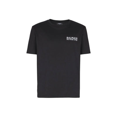 T-shirt Balmain en coton noir