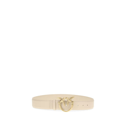 PINKO Beige Love Berry Belt