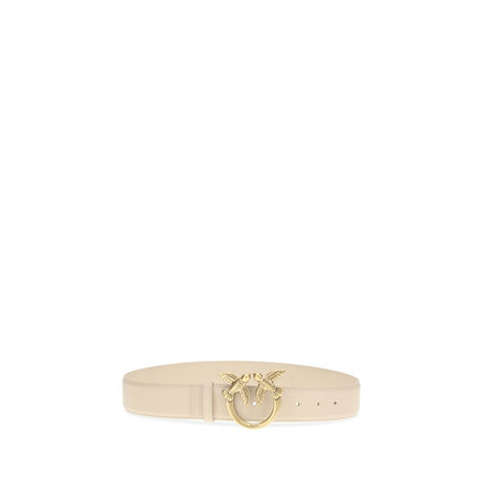 PINKO Beige Love Berry Belt
