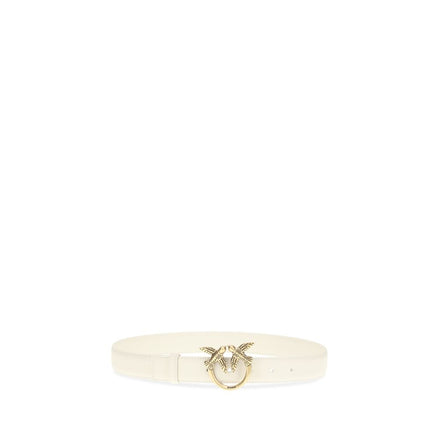PINKO White Love Berry Belt