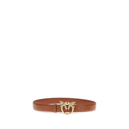 PINKO Brown Love Berry Belt 3cm