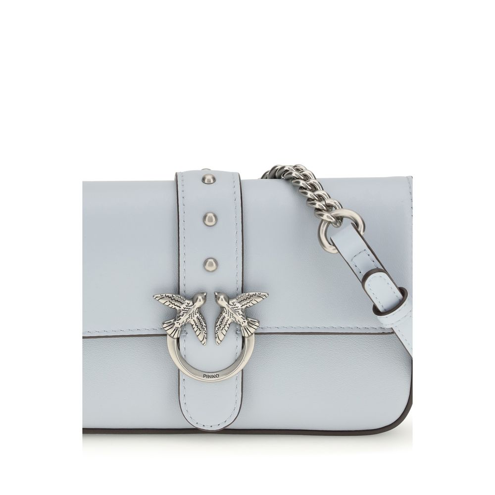 PINKO Blue Baby Love Shoulder Bag