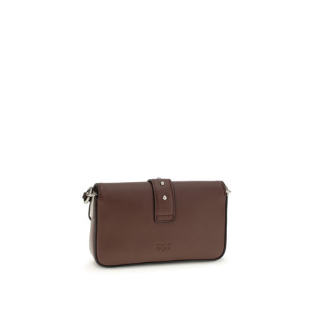 PINKO Brown Baby Love Shoulder Bag