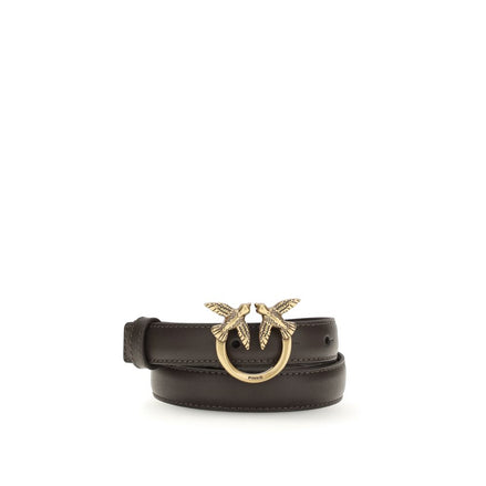 PINKO Brown Love Berry Belt 2cm