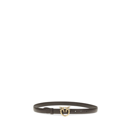 PINKO Brown Love Berry Belt 2cm