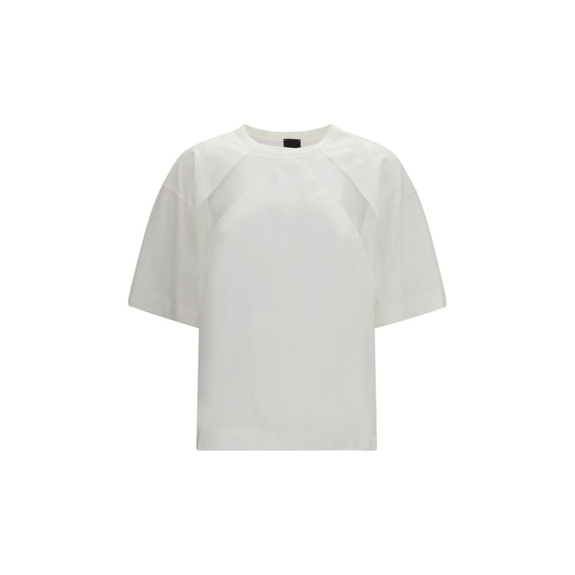PINKO White Stephanie Lace T-Shirt