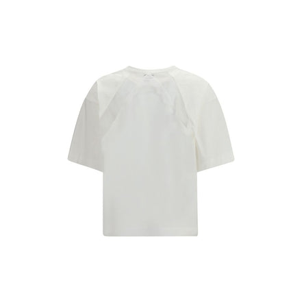PINKO White Stephanie Lace T-Shirt