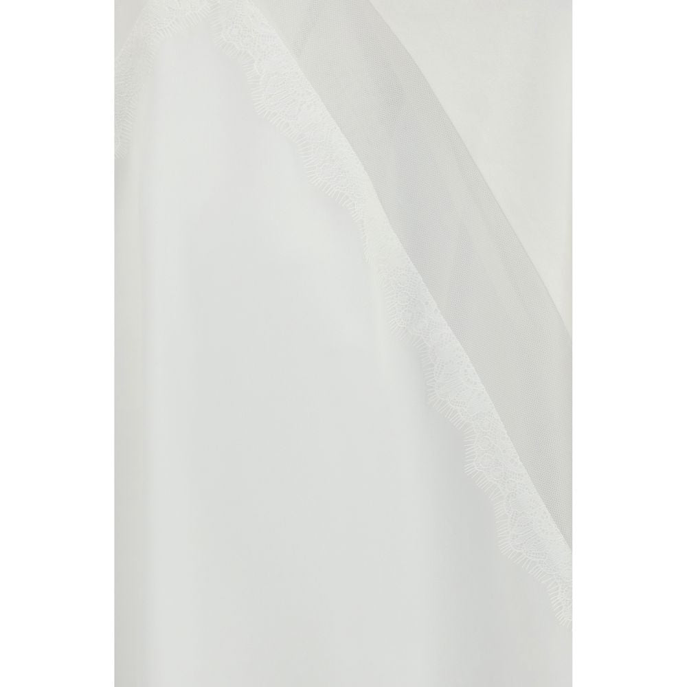 PINKO White Stephanie Lace T-Shirt
