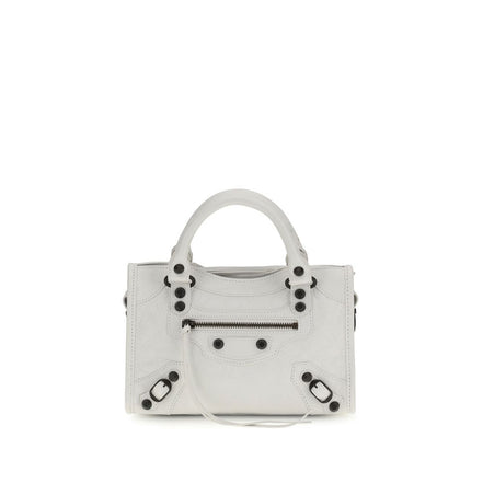 Balenciaga White Leather Handbag