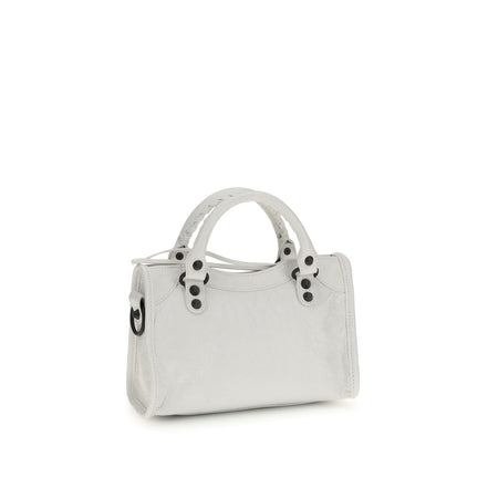 Balenciaga White Leather Handbag