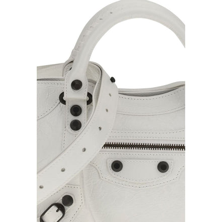 Balenciaga White Leather Handbag