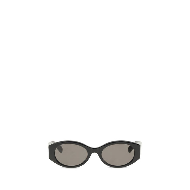 Lunettes de soleil Balenciaga noires en acétate