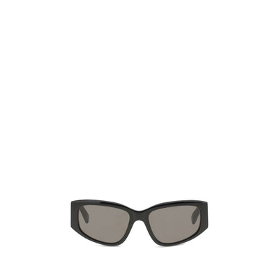 Lunettes de soleil Balenciaga noires en acétate