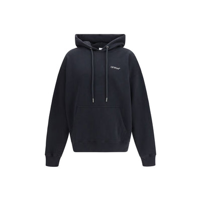 Off-White Black Cotton Sweatshirt