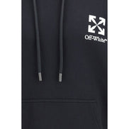 Off-White Black Cotton Sweatshirt