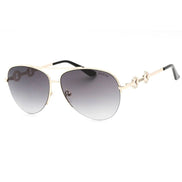 Occhiali da sole Guess con montatura in metallo dorato