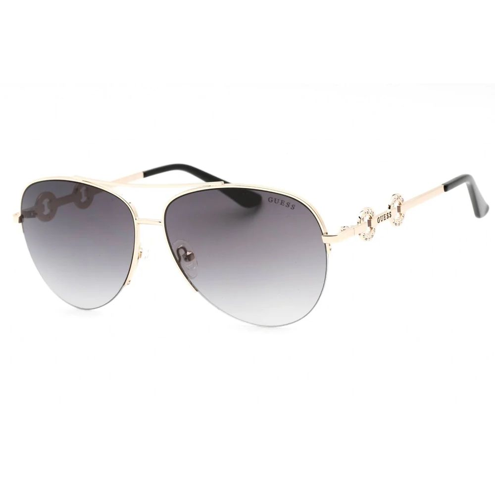 Occhiali da sole Guess con montatura in metallo dorato