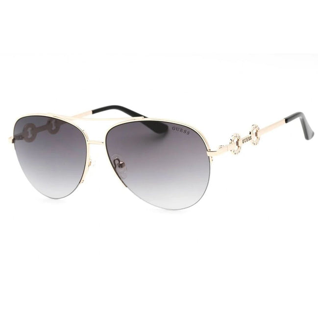 Occhiali da sole Guess con montatura in metallo dorato