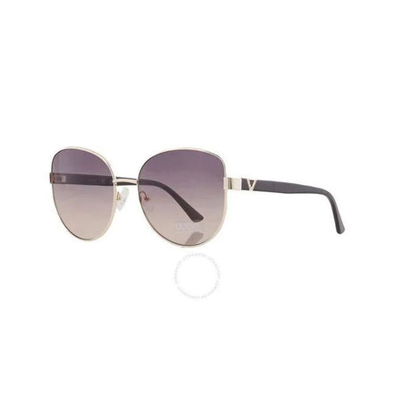 Occhiali da sole Guess con montatura in metallo dorato